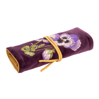 Пауч (клатч) для косметики/украшений "Pollen Фиалка" фиолетовый
