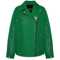 Косуха из кожи "Better than classic Green / Лучше, чем классика Зелёная"