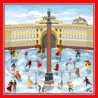 Платок "Palace Square / Дворцовая Площадь" шелк