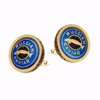 Запонки "Caviar / Икра"