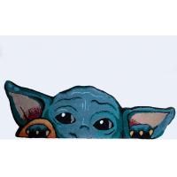 Ковер "Baby Yoda / Малыш Йода"
