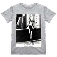 Футболка "Helmut Newton / Хельмут Ньютон" серая