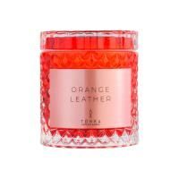 Ароматическая свеча "Orange Leather / Оранжевая Кожа" 220 мл