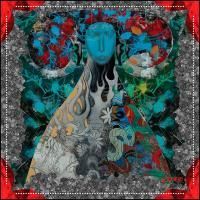 Зорикто Доржиев. Платок "Госпожа II" шелк