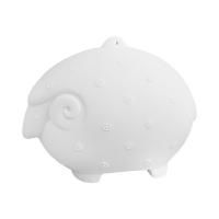 Ёлочная игрушка "Барашек" бисквит