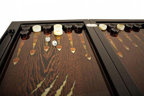 Нарды "Волк" AMBERWOOD / АМБЕРВУД