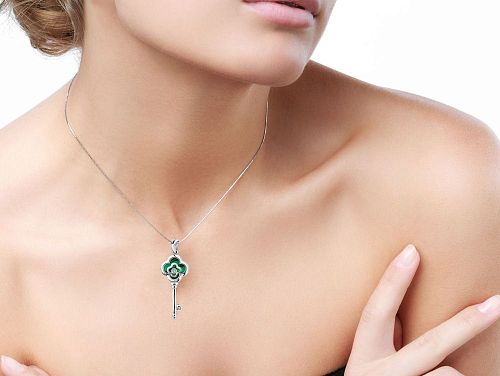 Подвеска "Секрет" ключик CHEKOTIN JEWELLERY