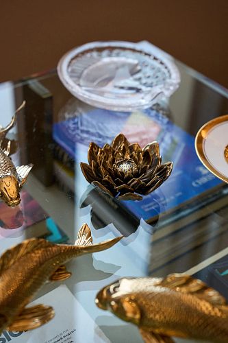 Бронзовая скульптура "Лотос" ART GALLERY LEA / АРТ ГАЛЕРЕЯ ЛЕА