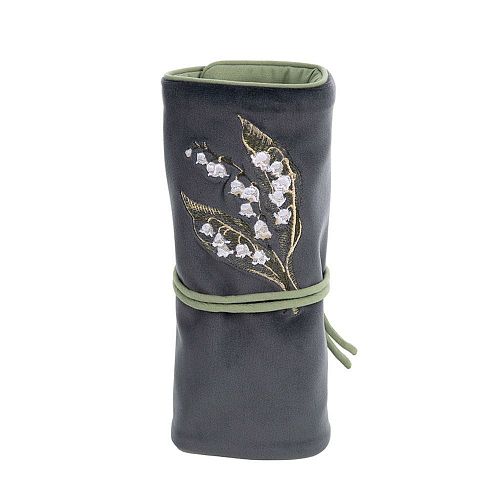 Пауч "Ландыш" серый MASHU POUCH