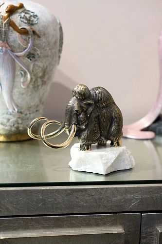 Бронзовая скульптура "Мамонтенок" ART GALLERY LEA / АРТ ГАЛЕРЕЯ ЛЕА