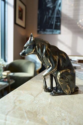Бронзовая скульптура "Волк" ART GALLERY LEA / АРТ ГАЛЕРЕЯ ЛЕА