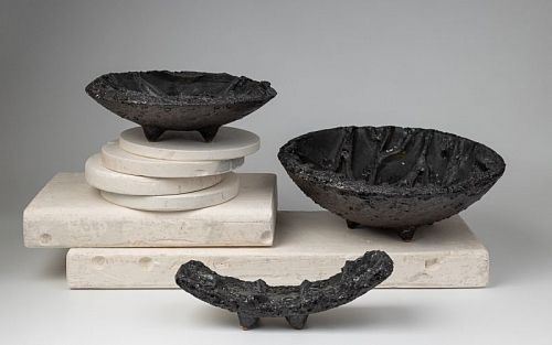 Блюдо "Раскол метеорита" CERAMUM