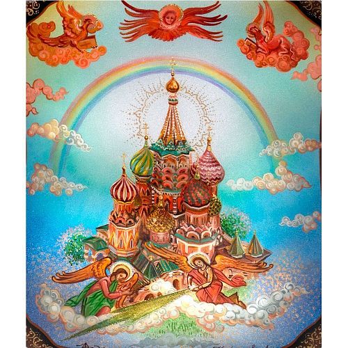 Шкатулка "Радуга" ФЕДОСКИНО