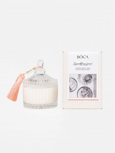 Свеча "Crystal Sparkling fruit / Кристалл Сияющий фрукт" 80 мл BOCA AROMA