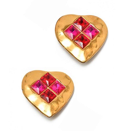 Клипсы Yves Saint Laurent 1980-е VINTAGE DREAM