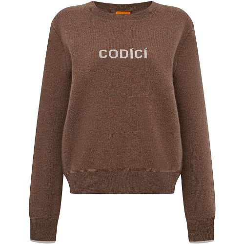 Кашемировая толстовка коричневая CODICI