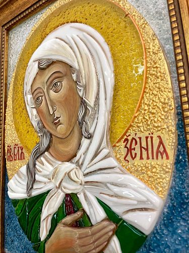 Икона из стекла "Святая Блаженная Ксения Петербургская" DECUS / ДЕКУС
