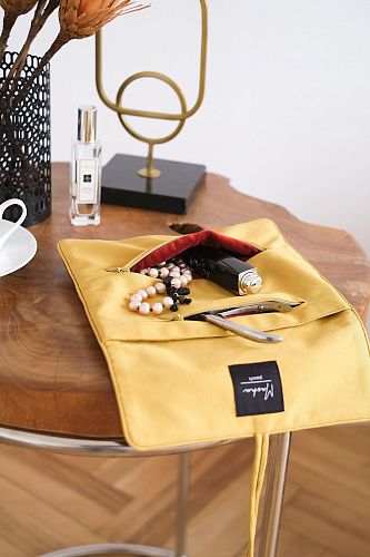 Пауч "Pollen Ирис" терракотовый MASHU POUCH