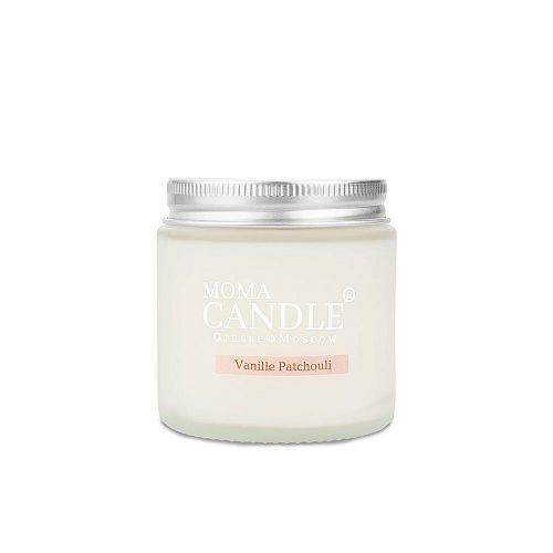 Свеча "Vanille Patchouli / Ваниль пачули" 120 гр. (матовое стекло) MOMACANDLE