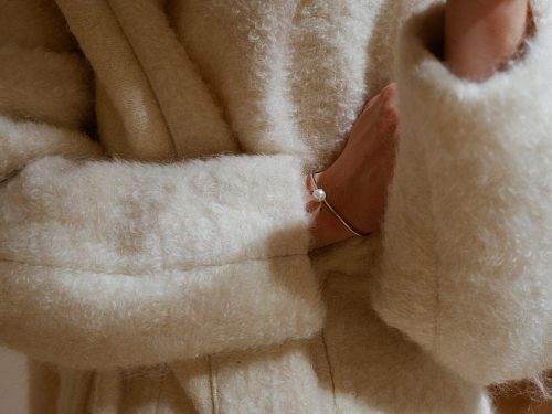Браслет "Japanese bracelet with pearl / Японский браслет" LHASA