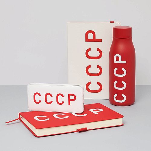 Ежедневник "СССР" красный GOURJI