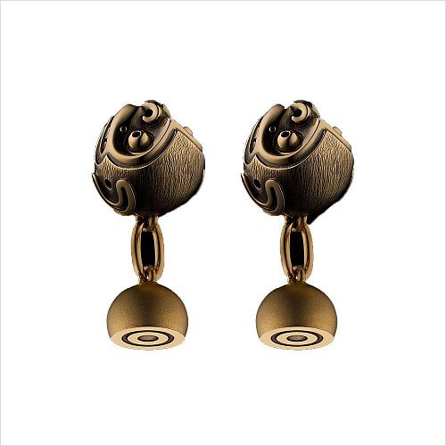 Запонки "Monkey / Обезьяна" U JEWELS