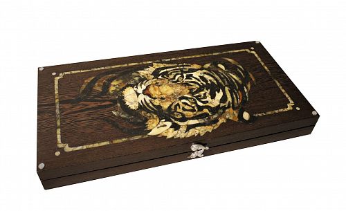 Нарды "Тигр" AMBERWOOD / АМБЕРВУД