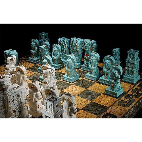 Авторский шахматный набор "Цивилизации вечности" F PORCELAIN / Ф ФАРФОР
