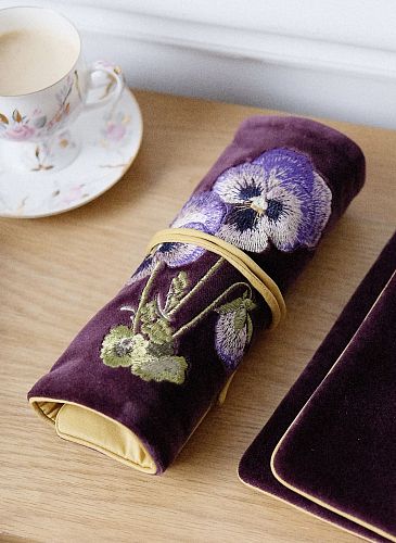 Пауч "Pollen Фиалка" фиолетовый MASHU POUCH