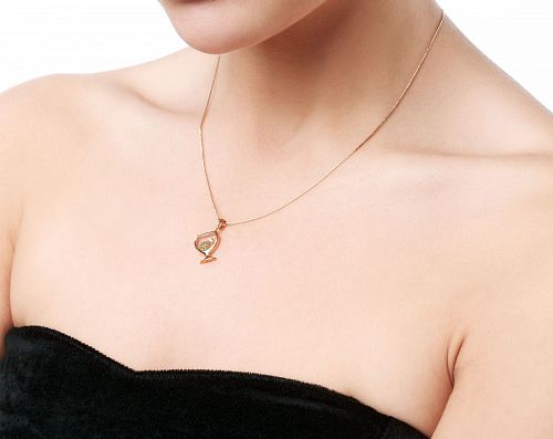 Подвеска "Секрет" бокал CHEKOTIN JEWELLERY