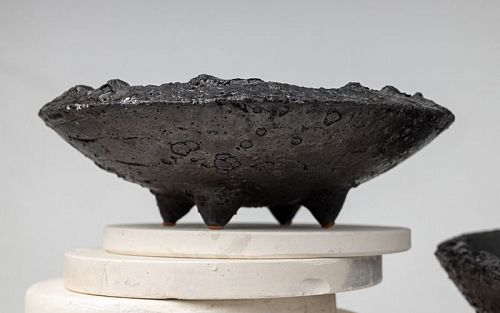 Блюдо "Раскол метеорита" CERAMUM