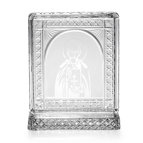 Хрустальная икона "Николай Чудотворец" AVDEEV CRYSTAL