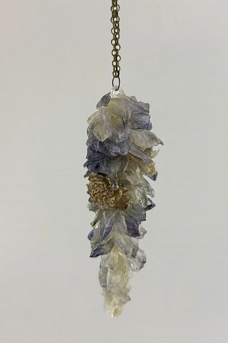 Ёлочная игрушка "Icicle Delphinium / Сосулька из дельфиниума" MURKY