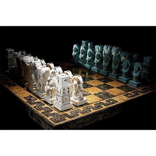 Авторский шахматный набор "Цивилизации вечности" F PORCELAIN / Ф ФАРФОР