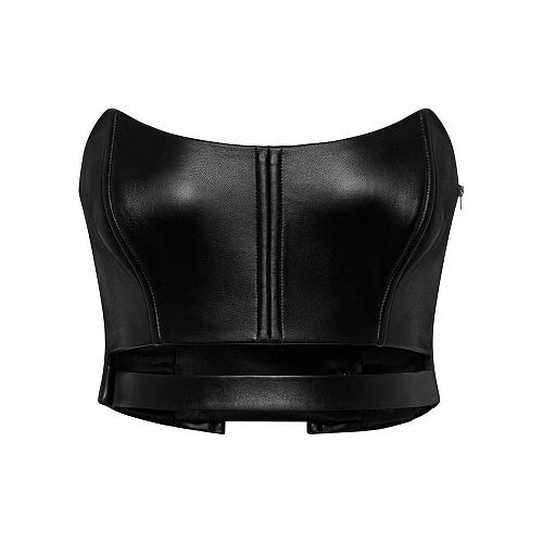 Корсет из натуральной кожи (без молнии) BIN BIR