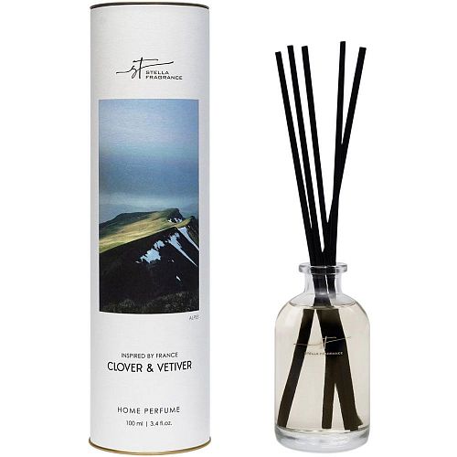 Диффузор "Clover & Vetiver / Клевер и Ветивер" 100 мл STELLA FRAGRANCE