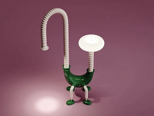 Лампа "Long lamp / Длинная Лампа" YOOMOOTA