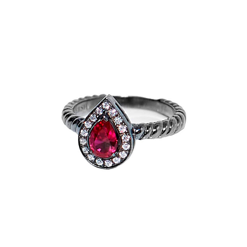 Кольцо "Капля" MERSH JEWELRY / МЕРШ УКРАШЕНИЯ