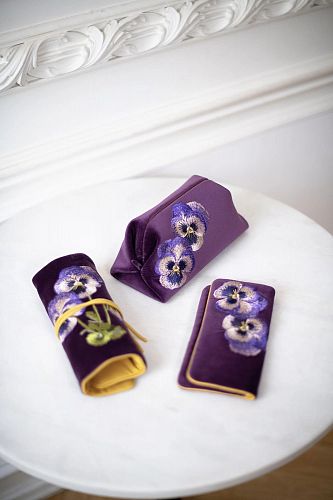 Кошелёк "Pollen Фиалка" MASHU POUCH