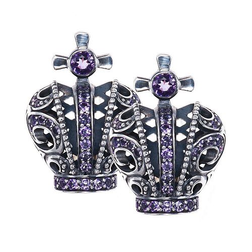 Запонки "Crowns / Короны" RUSSKAYA SKAZKA / РУССКАЯ СКАЗКА