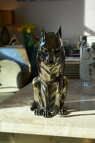 Бронзовая скульптура "Волк" ART GALLERY LEA / АРТ ГАЛЕРЕЯ ЛЕА