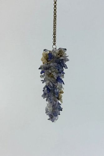 Ёлочная игрушка "Icicle Delphinium / Сосулька из дельфиниума" MURKY