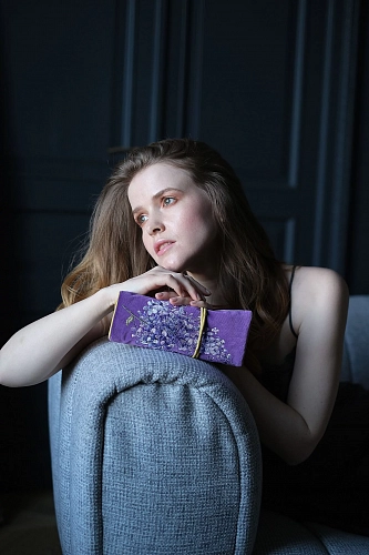Пауч "Pollen Сирень" фиолетовый MASHU POUCH