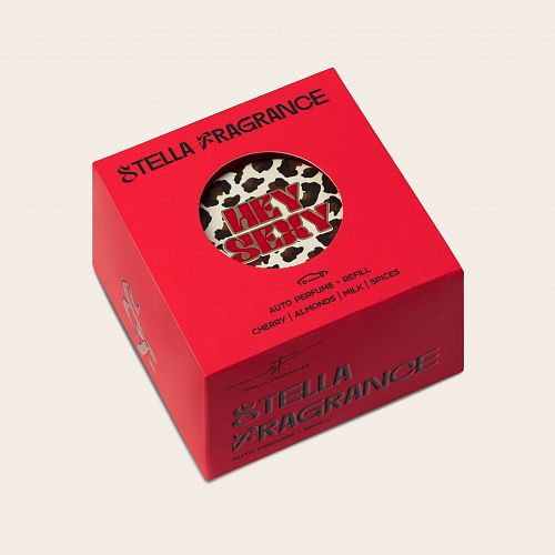 Автодиффузор "Hey sexy / Эй, секси + Рефилл" STELLA FRAGRANCE