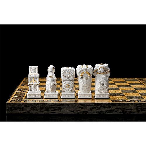 Авторский шахматный набор "Цивилизации вечности" F PORCELAIN / Ф ФАРФОР