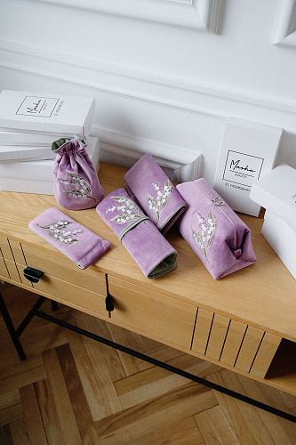 Кошелек "Ландыш" розовый MASHU POUCH