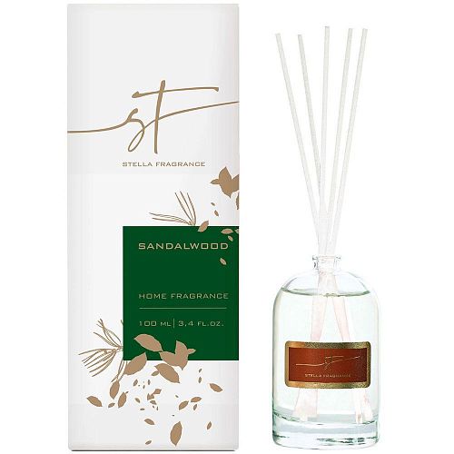 Диффузор "Sandalwood / Сандаловое дерево" 100 мл STELLA FRAGRANCE