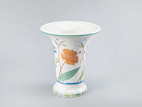 Ваза форма "Ампирная" рисунок "Колокольчики" ИМПЕРАТОРСКИЙ ФАРФОРОВЫЙ ЗАВОД