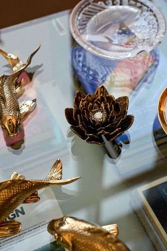 Бронзовая скульптура "Лотос" ART GALLERY LEA / АРТ ГАЛЕРЕЯ ЛЕА