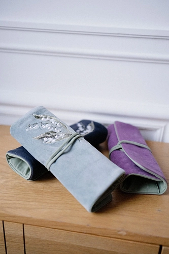 Пауч "Ландыш" мятный MASHU POUCH